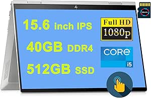 HP ENVY x360 Laptop 15 2-in-1 i5 40GB 512GB SSD