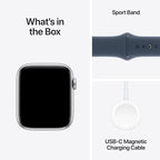 Apple Apple Watch SE (2nd Gen) - GPS + Cellular, 44mm, Silver/Blue
