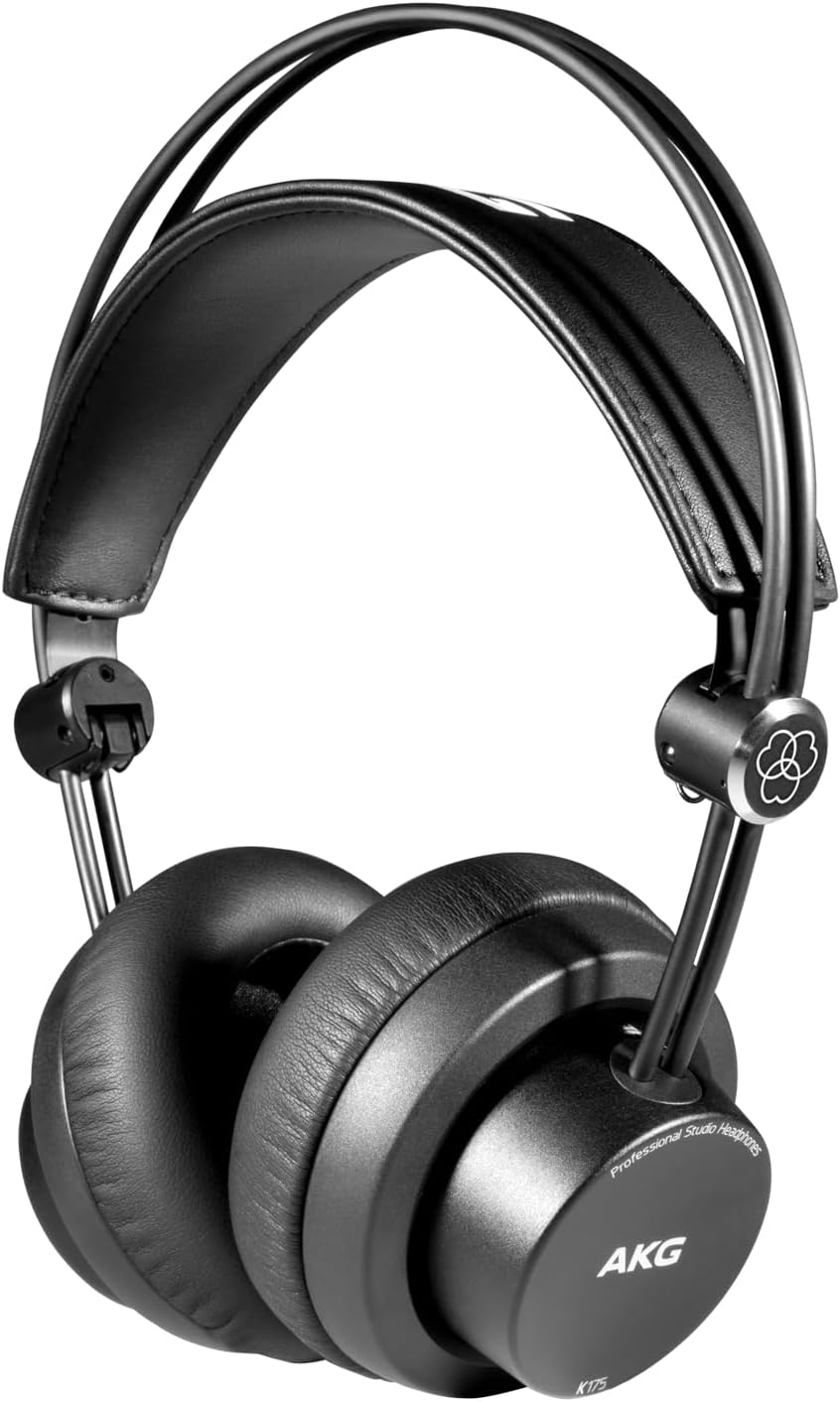 AKG 3405H00010 Pro Audio K175 On-Ear Studio Headphones