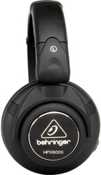 Behringer HPX6000 Professional DJ Headphones Black