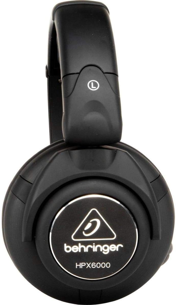 Behringer HPX6000 Professional DJ Headphones Black