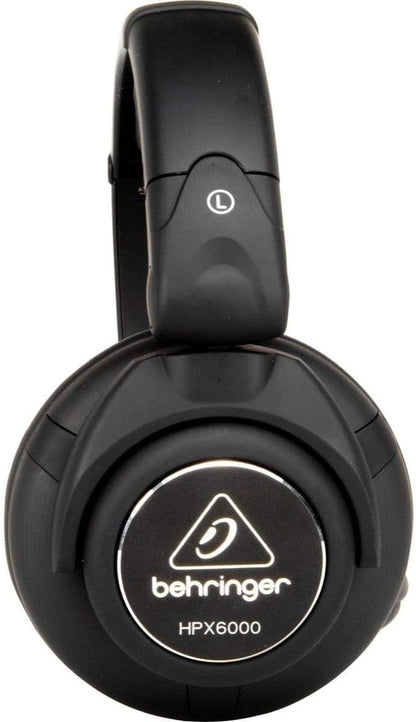 Behringer HPX6000 Professional DJ Headphones Black