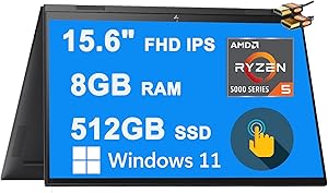 HP HP ENVY x360 15 Ryzen 5 Touchscreen Laptop — main product image