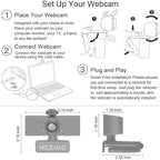 NexiGo N60 1080p USB Webcam with Privacy Cover