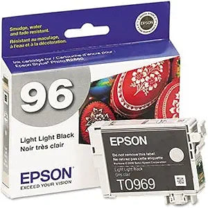 Epson C13T09694010 T0969 Light Light Black Ink UltraChrome K3 R2880
