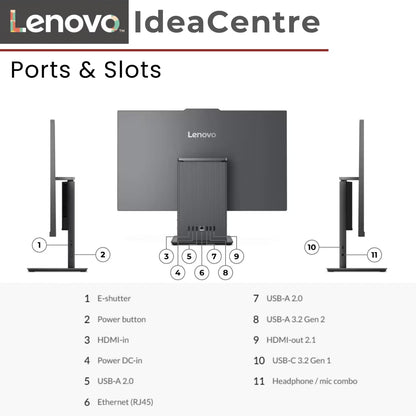 Lenovo 27IRH9 i7-13620H 27" QHD Touch All-in-One