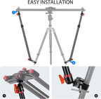 Neewer 10099791 Camera Slider Support Arm Stabilizer 2-Pack