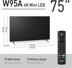 Panasonic TV-75W95AP 75-Inch Mini LED 4K Fire TV