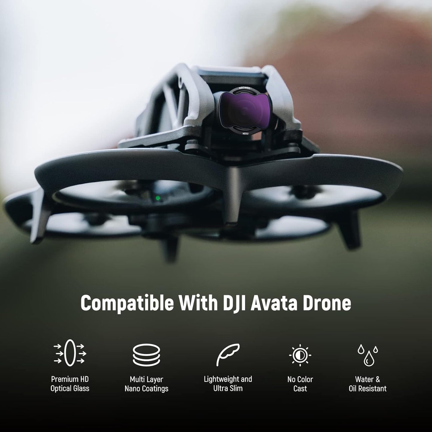 Neewer 10102154 DJI Avata Pro Mini FPV Filter Kit