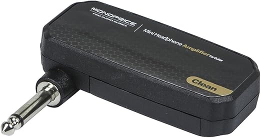 Monoprice 611500 Mini Guitar Headphone Amplifier - Clean Sound