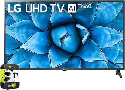 LG E9LG65UN7300PUF 65" 4K Smart UHD TV Bundle