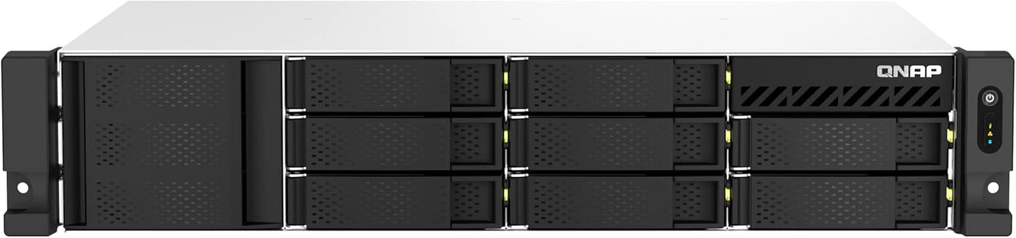 QNAP TS-864EU-RP-8G 8-Bay 2.5GbE Rackmount NAS