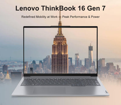 Lenovo 16 G7: Thinkbook 16 Business Laptop - Ultra 5, 16GB, 512GB SSD, AI