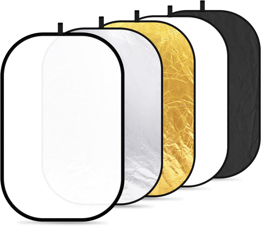 Neewer 10071558 47"x71" 5-in-1 Collapsible Light Reflector