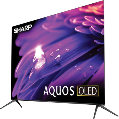 Sharp BNDL_4TC65FS1UR-WRTY2 AQUOS 65" OLED Roku TV + Protection
