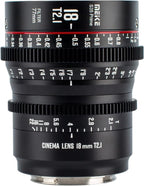 Meike 18mm T2.1 S35 Wide Angle Cinema Lens EF Mount