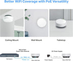 TP-Link Deco X50-PoE (1-pack) AX3000 PoE Mesh WiFi - Ceiling/Wall Mount