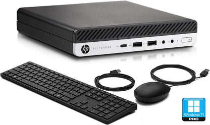 HP EliteDesk 800 G5 i7 Mini PC (Renewed)