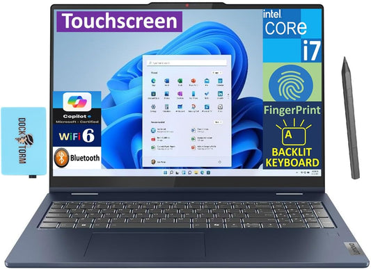 Lenovo Core i7 IdeaPad 5i 2-in-1 16" Touch Laptop, 16GB RAM, 1TB SSD