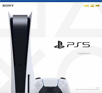 Sony Playstation 5 Disc Version Console (Renewed)