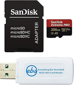 SanDisk SDSDQXCZ-256G-GN6MA 256GB Extreme Pro MicroSD Card DJI Drone