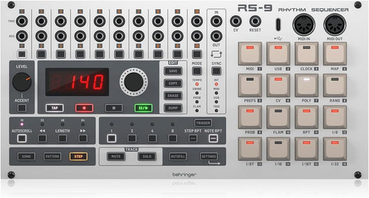 Behringer 0720-ACY86-001 RS-9 Rhythm Digital Sequencer Eurorack Module
