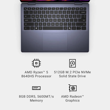 Dell Inspiron 14" Touch Laptop Ryzen 5 16GB 1TB SSD Windows 11 Pro