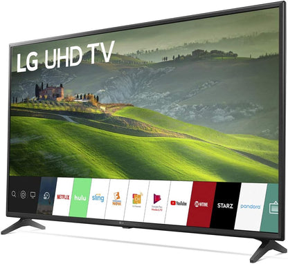 LG 60UM6900 60-inch 4K UHD Smart TV Bundle