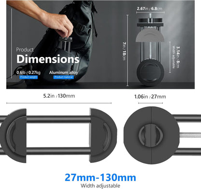 Neewer 10094973 Camera Lens Vise Repair Tool 27-130mm