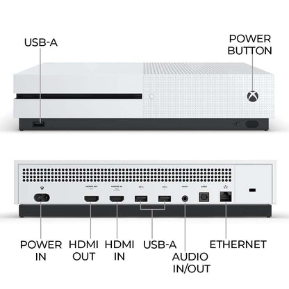 Microsoft Xbox One S 512GB Console Renewed Bundle