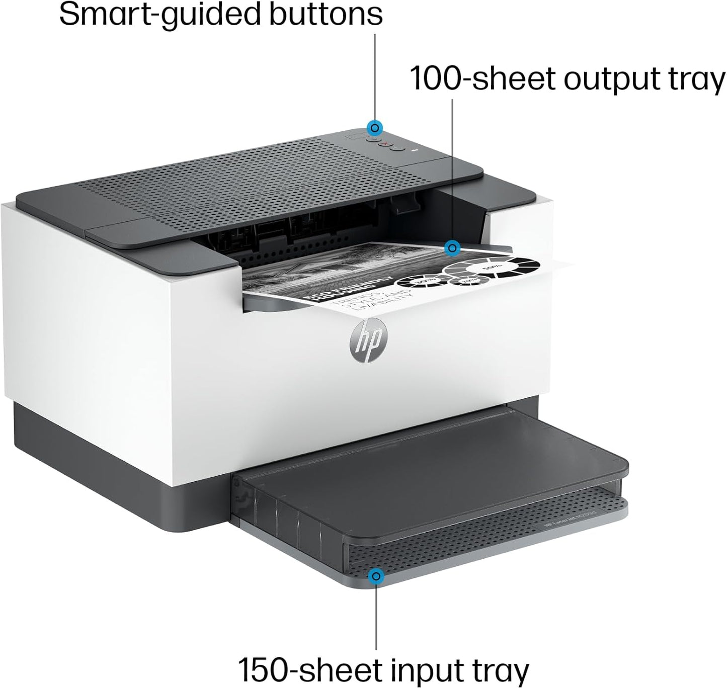 HP 8J9L0F#BGJ LaserJet M209d Duplex Laser Printer