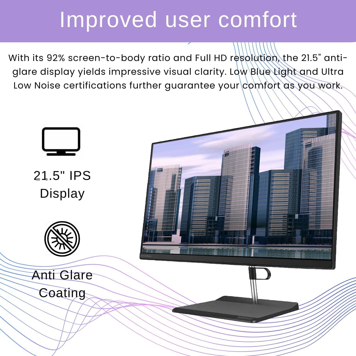 Lenovo 11LC V30a: 21.5" FHD All-in-One, i3-1005G1, 16GB, 512GB SSD, Win 11 Pro