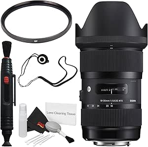 Sigma 210-306-1 18-35mm f/1.8 Nikon Art Lens Bundle