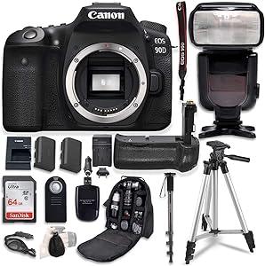 Canon 90D Digital SLR Camera Body Bundle