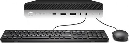 HP EliteDesk 800 G3 Mini PC i5-6500T 16GB 256GB SSD Renewed