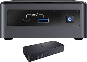 Intel NUC10i7FNHN1 Mini PC i7-10710U + D6000 Dock