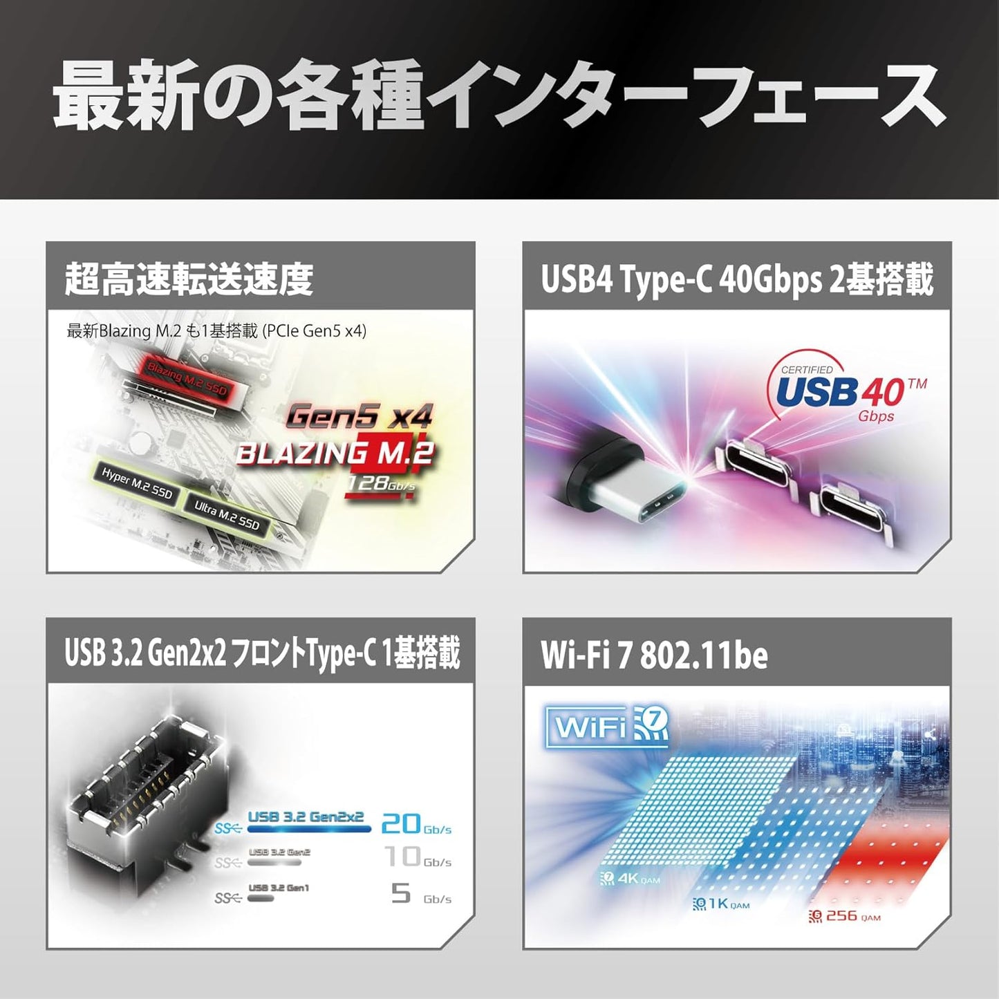 ASRock X870 PRO RS WIFI Ryzen AM5 ATX Motherboard