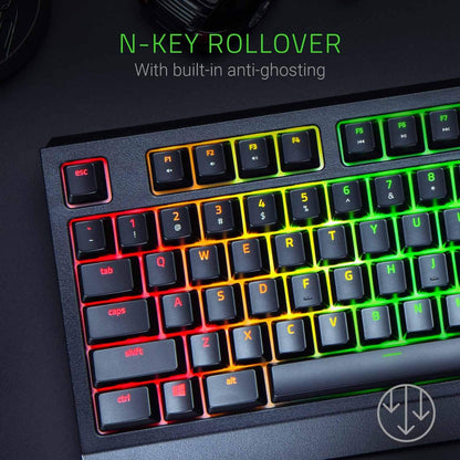 Razer RZ03-02860200-R3U1 BlackWidow Green Switch Gaming Keyboard