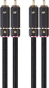 Monoprice 138078 RCA Stereo Audio Cable 25 Feet Gold Plated