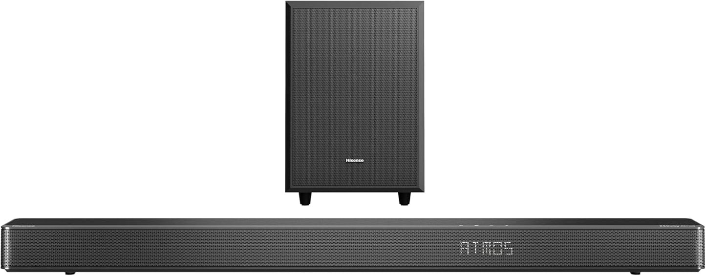 Hisense AX3125H 3.1.2Ch Dolby Atmos Sound Bar w/ Wireless Subwoofer