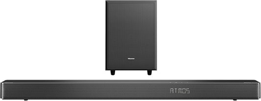 Hisense AX3125H 3.1.2Ch Dolby Atmos Sound Bar w/ Wireless Subwoofer
