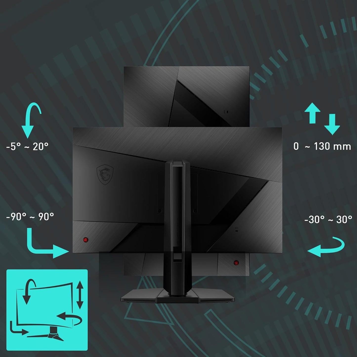 MSI G272QPF 27-Inch QHD 180Hz Gaming Monitor
