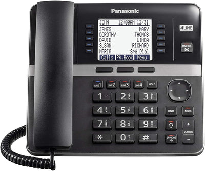Panasonic KX-TGW420B 4-Line Expandable Office Phone System
