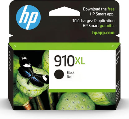 HP 3YL65AN 910XL Black Ink Cartridge - High-Yield, OfficeJet Compatible