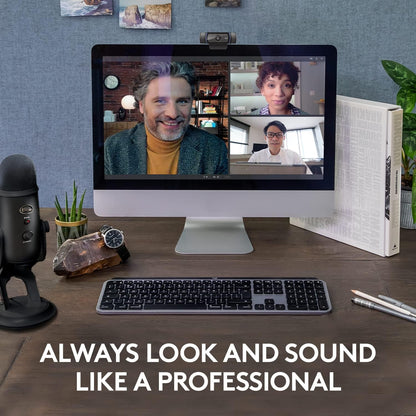 Logitech C920x HD Pro Webcam with Blue Yeti Mic