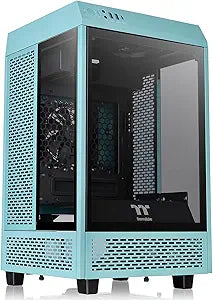 Thermaltake CA-1R3-00SBWN-00 Tower 100 Turquoise Mini-ITX Case — main product image