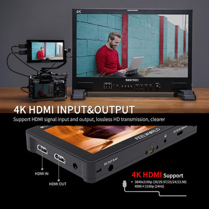 FEELWORLD F5 PROX-ANP97 5.5 Inch 1600Nit 4K Camera Monitor
