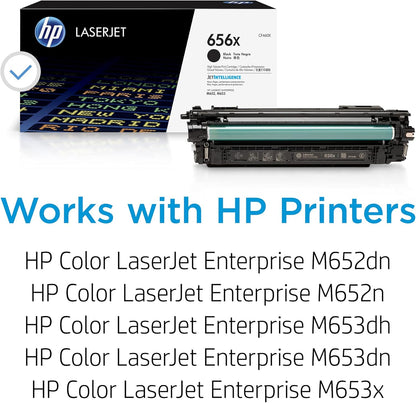 HP CF460X 656X Black High-Yield LaserJet Toner