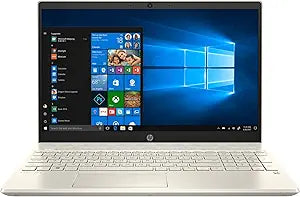 HP 8MZ10UA Pavilion Lunar Gold i5 Laptop — main product image