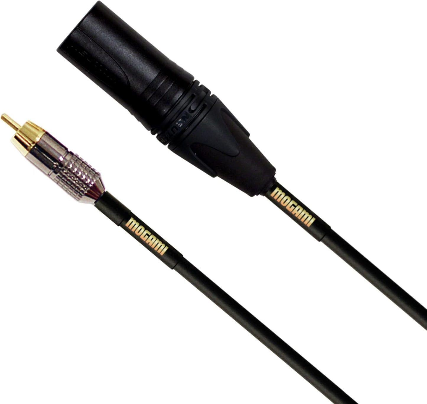 Mogami GOLD XLRM-RCA-06 Unbalanced Audio Cable 6ft